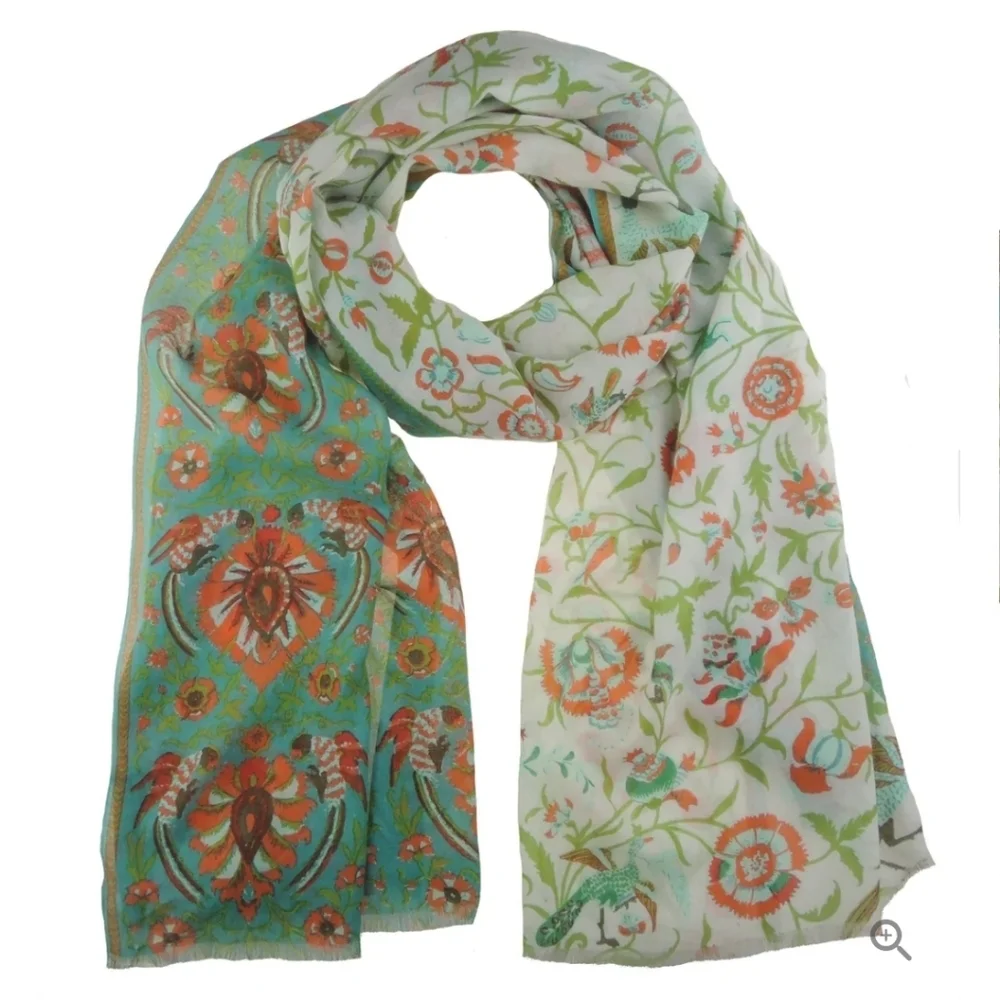Supplement D'am Paris NWTs Bird of Paradise Wool stole